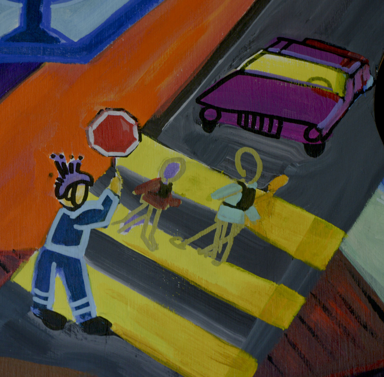 Stacy Self Mural Detail